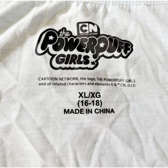 Powerpuff Girls Cartoon Network Saving The World Before Bedtime Pajama Set SZ XL - Picture 5 of 7